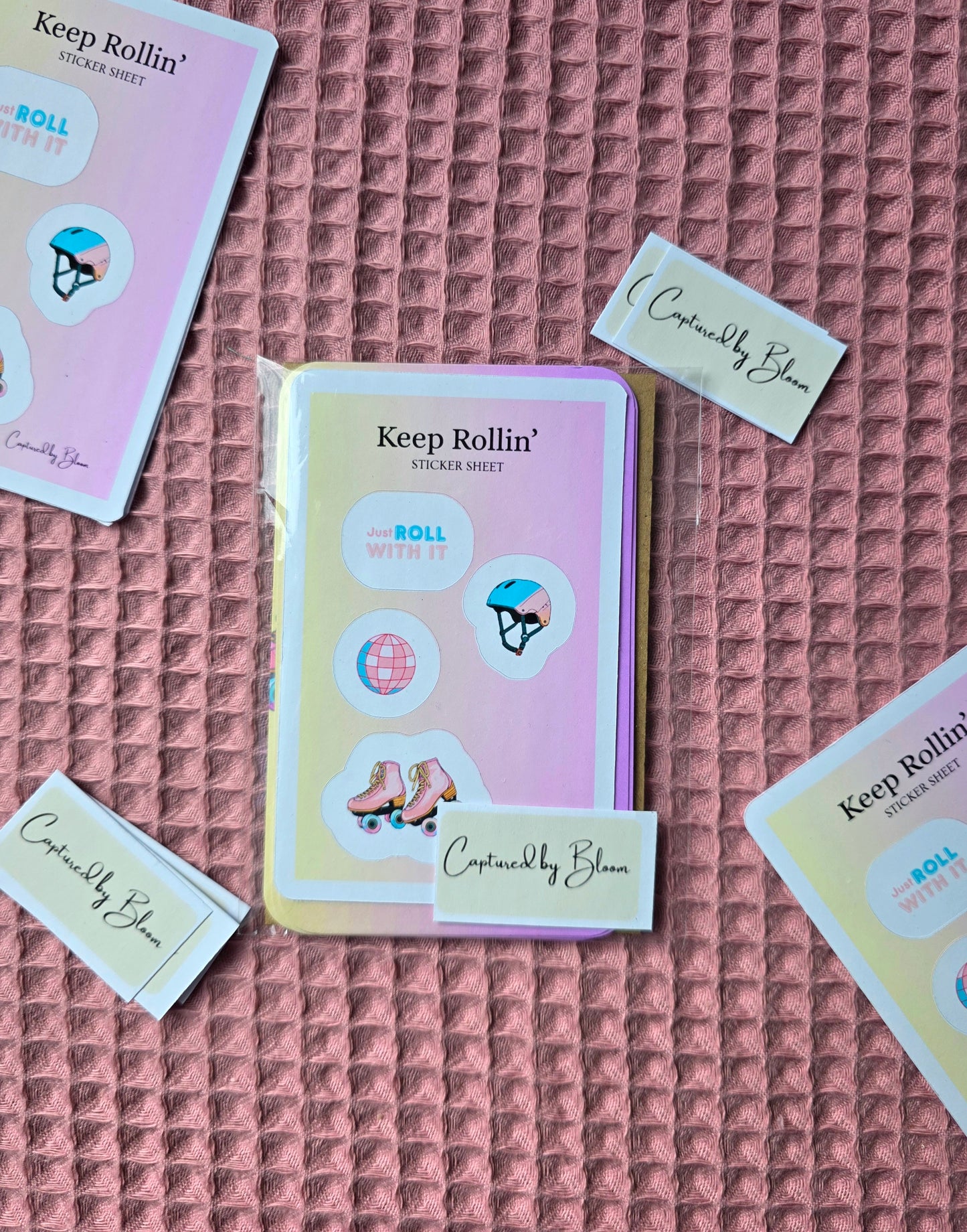 Keep Rollin' Mini Prints & Stickers