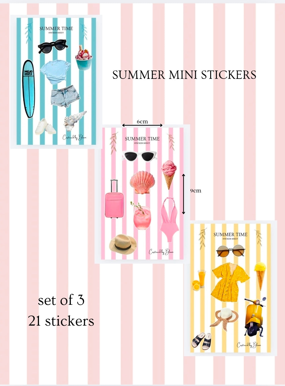 Summer Mini Stickers
