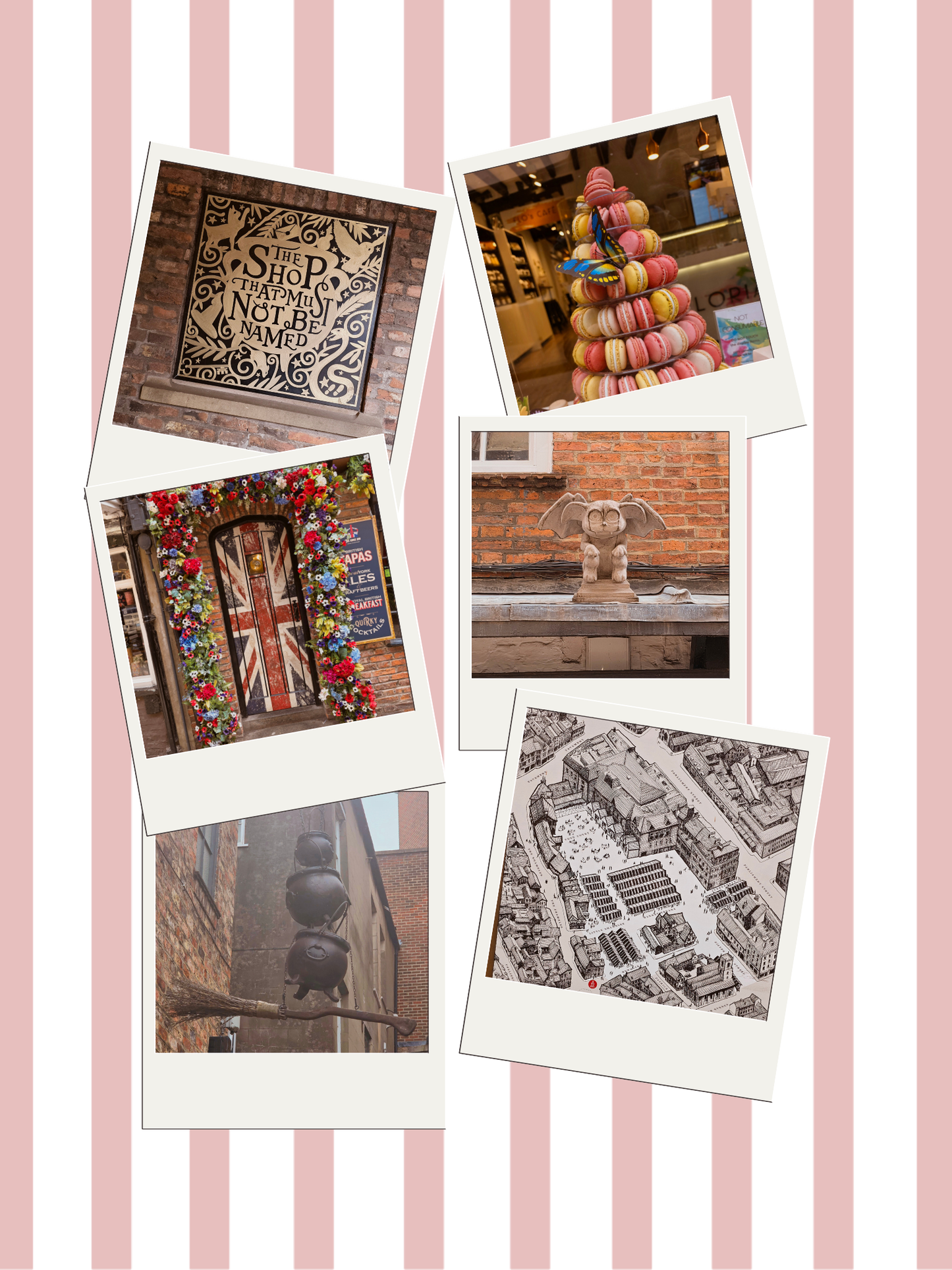 York Walk Sticker sheet
